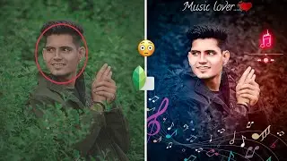 Snapseed Creative Music Lover Photo Editing || Snapseed New Trick Editing ||Music Lover Lightroom cc