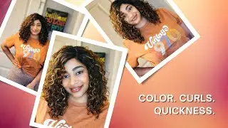 Quick and Easy to Style $30 Curly Wig| Outre Synthetic HD Lace Front Wig Teagan| Wig Review
