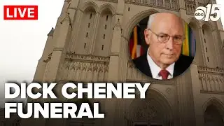 LIVE: Arrivals at  former Vice President Dick Cheney's funeral
