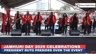 Maroon Commandos Band lights up Jamhuri Day 2025 celebrations at Nyayo Stadium!!