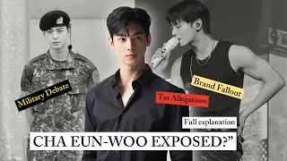 Cha Eun-woo Controversy Explained: Tax Allegations, Brands & Military Debate |SIPSTER| HINDI EXPLAIN