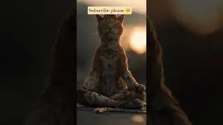 meditation 😻🥰😍...#motivation #trending #animals #cat #trendingboy #shorts