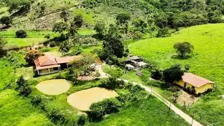 ✨️FAZENDA 94,38HA✨️ MUITA BAIXA, ÁGUADA BOA, CASA SEDE LUXO E COMERCIAL 