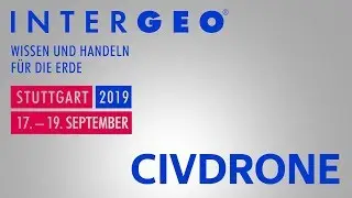 Стенд CIVDRONE. InterGEO 2019