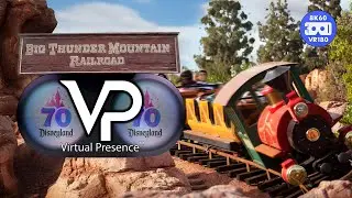 Big Thunder mountain Railroad! Disneyland Virtual Presence Exclusive! 8k60!