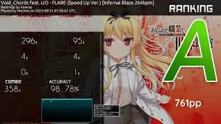 FLARE [Infernal Blaze 264bpm] 1❌ 9.42 ⭐