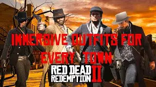 I Made an Outfit For Every Town in Red Dead Redemption 2 | No Trapper Edition