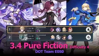 3.4 DOT Pure Fiction Difficulty 4 (Kafka/Black Swan/Saber) full stars