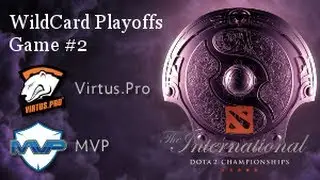 DOTA 2 #TI4 - WildCard - VP vs MVP Game 2 Highlights