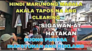 GRABE ANG GULO SA LUGAR NILA TAMBAK ANG VENDOR SA BANGKETA | MMDA CLEARING | MANILA CLEARING