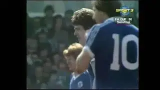 1979 - 80 SEASON  FA CUP SEMI FINAL  EVERTON  1 - 1  WEST HAM UTD