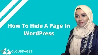 How to hide a Page or Post from WordPress | CloudPages