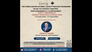 Legal Drafting for Startups | Mitul Suthar