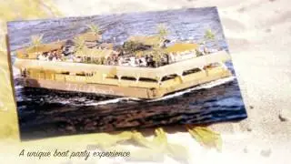 The Tiki Beach Party Boat