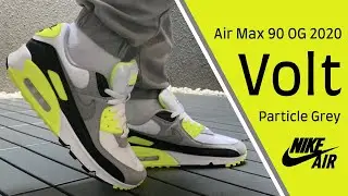 Nike Air Max 90 &ldquo;OG Volt&rdquo; (2020) - On Feet & Close Up 360 w/ Five Different Outfit