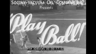 &ldquo;PLAY BALL!&rdquo; 1938 MLB BASEBALL STRATEGY FILM  w/ FORD BOND AND HARRY &ldquo;MOOSE&rdquo; MCCORMICK XD80585