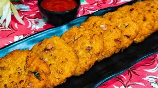 Quick Poha Cutlet Recipe| Cutlet Recipe without Potato| Crispy Crunchy Snacks| Easy Snacks Recipe |