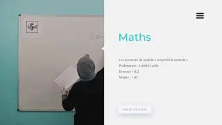 Maths : La correction de la série 