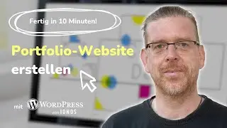 Website f&uuml;r Design-Portfolio erstellen mit WordPress und KI (2025)