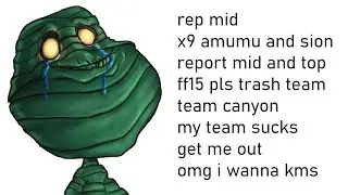 The Ob's bullying toddlers in League of Legends.