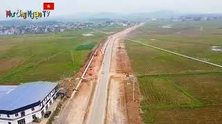 Thị Trấn Quán Lào TH Mở Rộng Thêm Làn Đường- QL45 đi QL217- cập Nhật mới- Mường Ngạo TV
