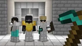 Can I Rob The Impossible Minecraft Vault against 3 Guards? | First Video