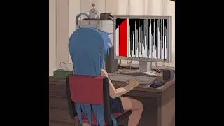 konata watching sorting algorithm type beat