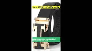 Upgrade Your Look with JACK MARC Premium Men's Belts!