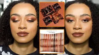 HUDA BEAUTY BROWN OBSESSIONS PALETTES! REVIEW, TUTORIAL & SWATCHES! (CARAMEL BROWN OBSESSIONS)