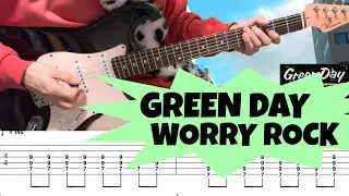 GREEN DAY WORRY ROCK ギター tab譜 弾いてみた