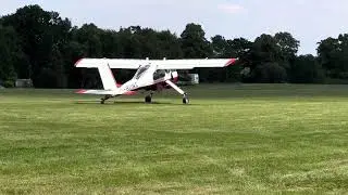 PZL-104 Wilga towing a glider  at Husbands Bosworth Gliding Centre.