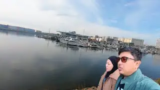 JALAN PAGI MENIKMATI SUASANA PELABUHAN SEKITAR HOTEL MARINABAY SEOUL | Jalan Seru 126 #VlogKorea 24