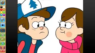 Gravity Falls Masterpiece Speedpaint in Animal Jam