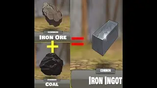 How To Craft Iron Ingot (LOST RELICS)