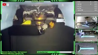 Live - 3D Printer #463 -  testing nozzle cam on the SV08 #nozzlecam #live  #sovol #3dprinter
