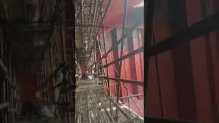 Drydock in progress