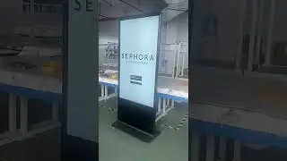LCD Advertising Display Manufacturer-65inch floor standing totem #digitalsignage