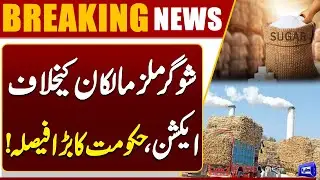 Punjab Cracks Down on Sugar Mills | Major Action Launched | Breaking News | Dunya News