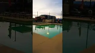 Evening Swimming Pool - Relax and Unwind with us! #shorts #nature #relaxing