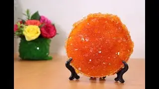 DIY Crystal using Alum/DIY Alum Crystal //How To Make Crystal At Home
