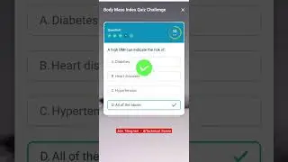 Body Mass Index Quiz Challenge | Apollo 247 | Apollo 247 Quiz Answer.