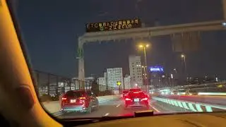 Tokyo Night Drive on Shutoko Highway