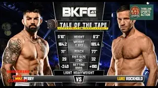 MIKE PERRY vs LUKE ROCKHOLD | BKFC 41
