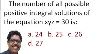 #VSO213, LAYER 3, Prime Factorisation, Possible Integral Solutions, Vidyasagar Science Olympiad 