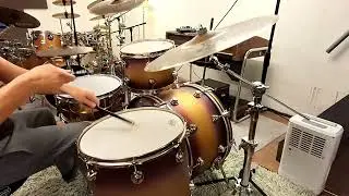Latin drum groove - DW Classic series drums