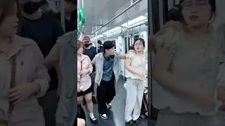 Hero Defends Two Girls from Harassment on Train! #kindness #silenthee #lifelessons #reallifehero