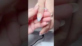 Beach Nail Art - Blue Nail Art - Simple Blue Nail Art - Nail Art Design Recommendation