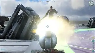 ARK SOTF Battle royal Mod: NA player plays on EU server Simple Pistol Strat OP Rampage FTW (PVP)