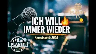 Ich will immer wieder | Helene Fischer | 🔥 Rock-Cover by PLANET Partyband | Soundcheck 2025
