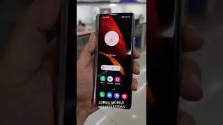 Samsung fold 2 display glass replacement done ✔| zorba mobile 98985 33963 👈 contact to repair